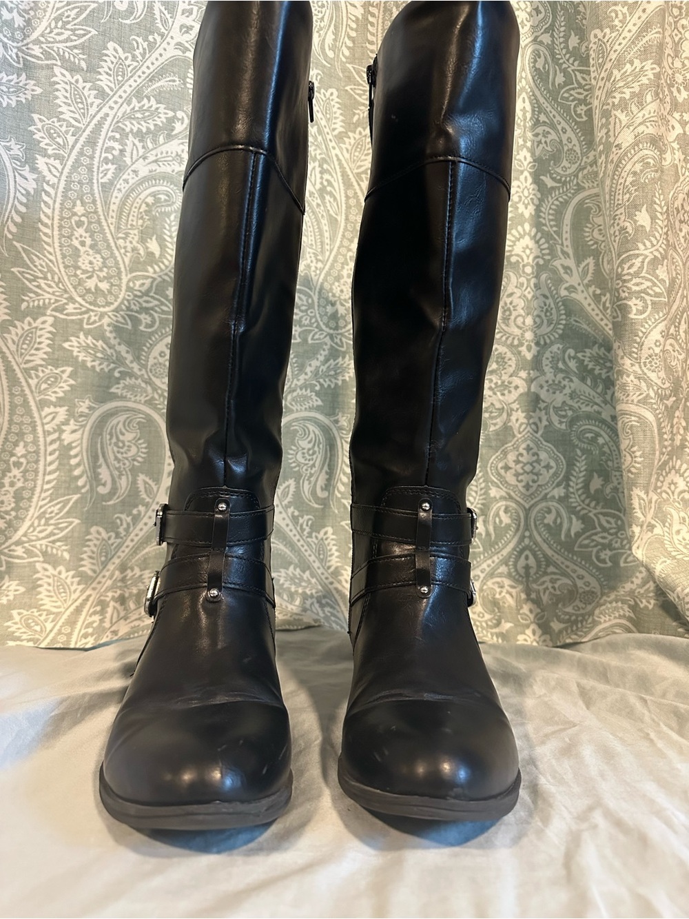 Arizona Jean Company Black Over-the-Knee Riding Boots